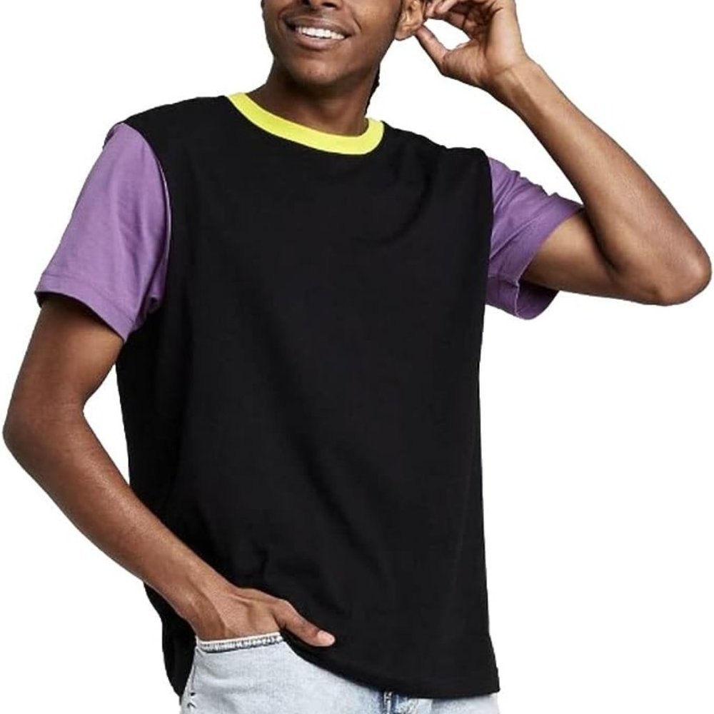 Men's Short sleeve Shirt  Crew Neck